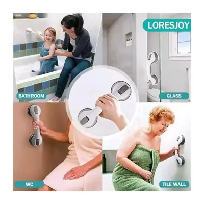 Barra de agarre para baño con ventosas - miniatura 1