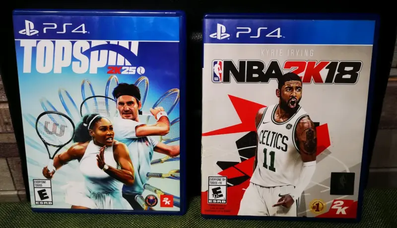 Juegos PS4 Top Spin 2K25 y NBA 2K18 - 5