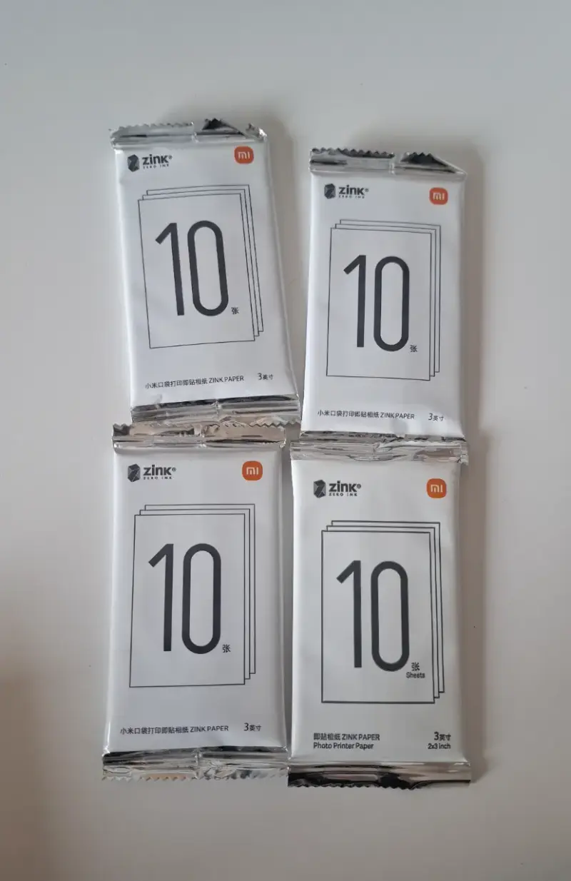 Impresora Fotográfica Portátil Xiaomi + Papel - 3
