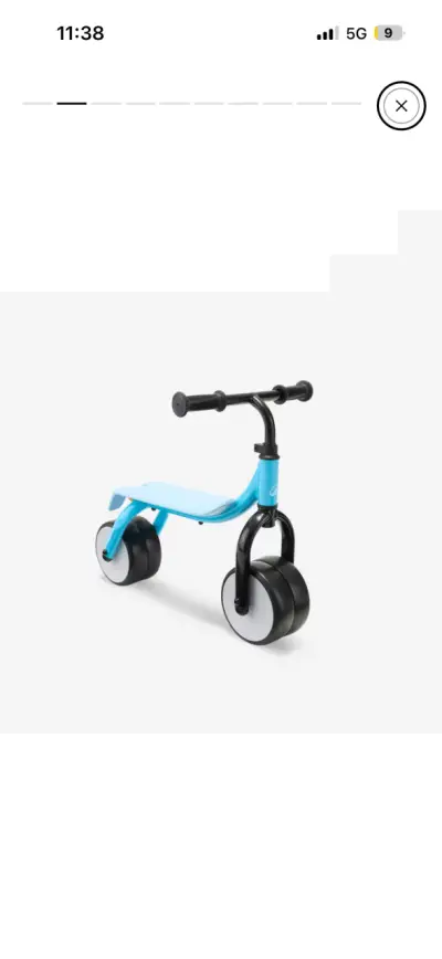 Bicicleta sin pedales para niños Btwin 2 en 1 - miniatura 5
