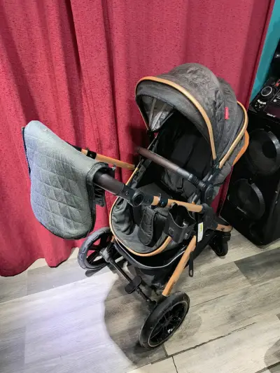 Coche de bebé 3 en 1 con silla de auto - miniatura 4