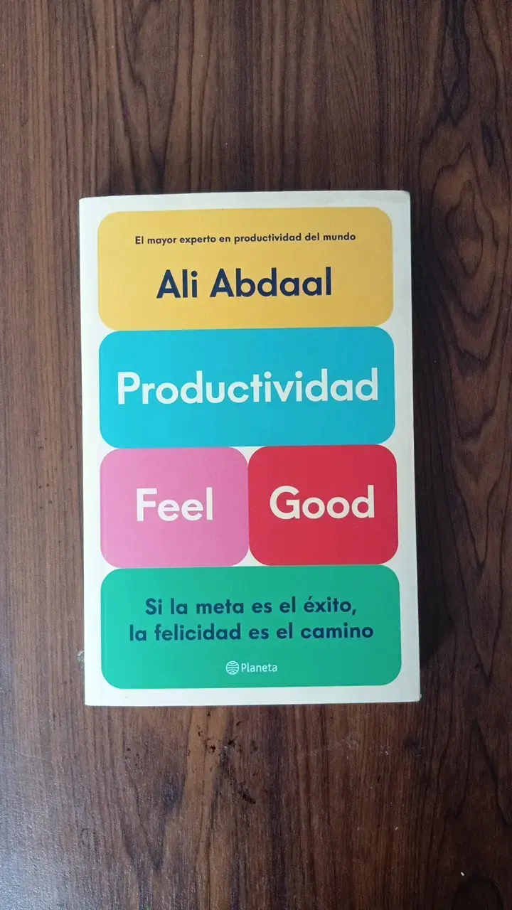 Libro 'Productividad Feel Good' de Ali Abdaal - 1
