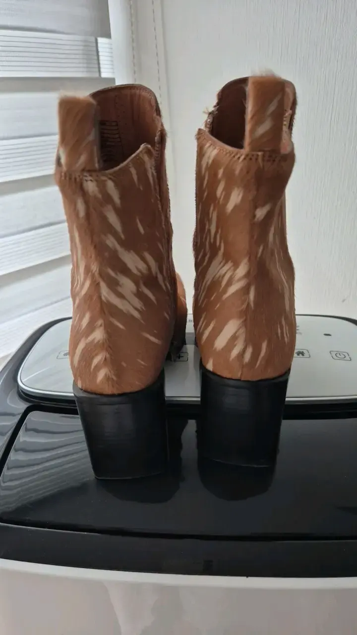 Botines de cuero animal print Jeffrey Campbell - 3