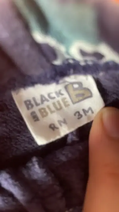 Conjunto de bebé Black and Blue - miniatura 3