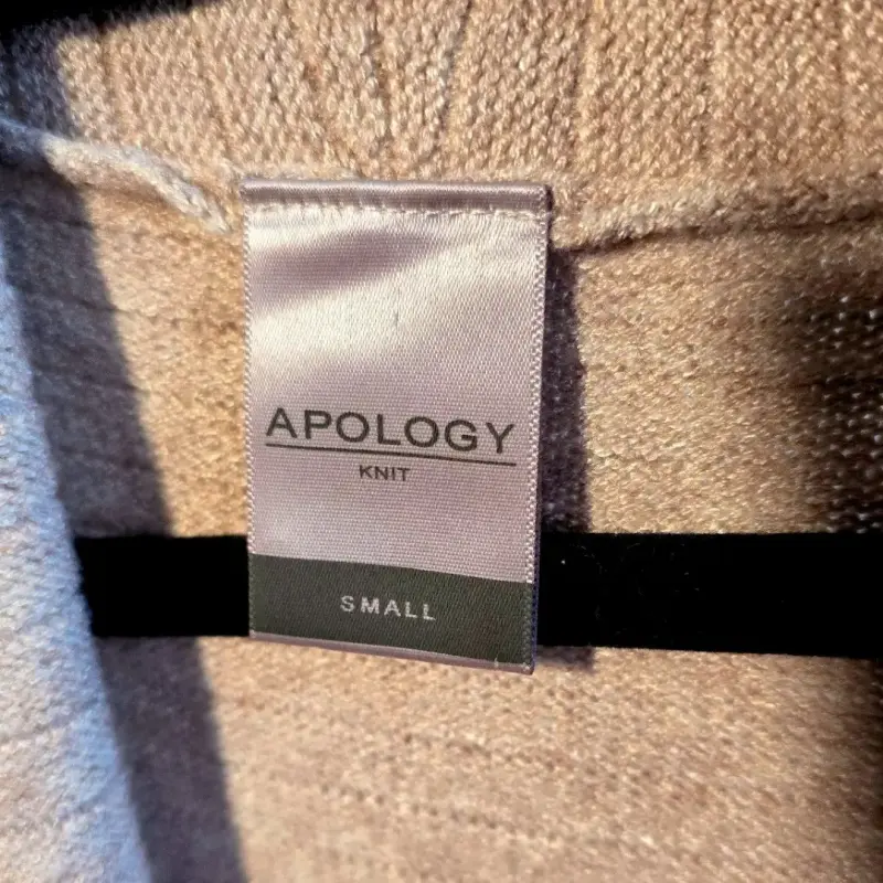 Cardigan Daniel Cassin Beige Talla S de Punto para - 3