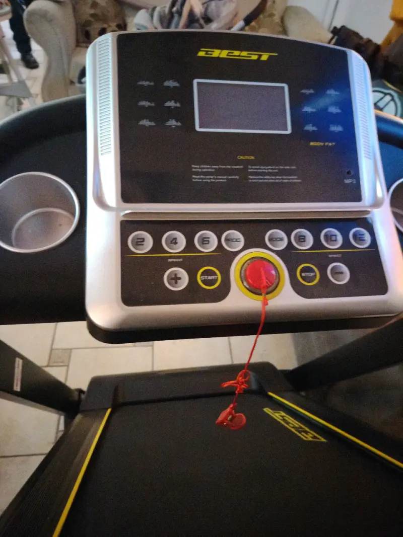 Caminadora eléctrica Best plegable con pantalla - 3