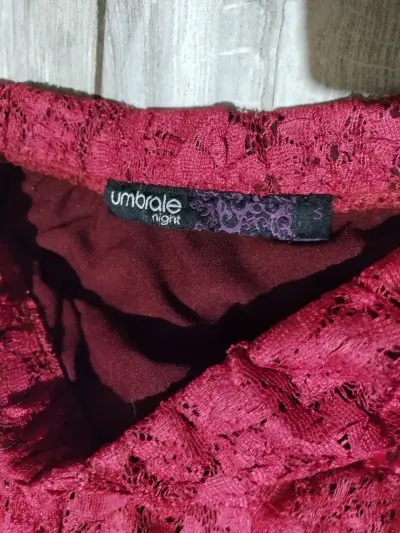 Falda de encaje roja Umbrale talla S - miniatura 4