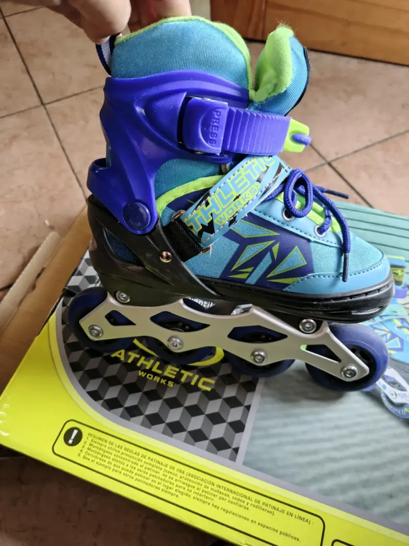 Patines en línea ajustables Athletic Works talla S - 2
