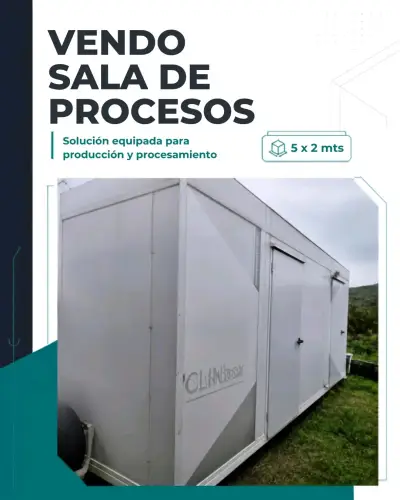 Sala de Procesos Equipada 5x2 mts - miniatura 1
