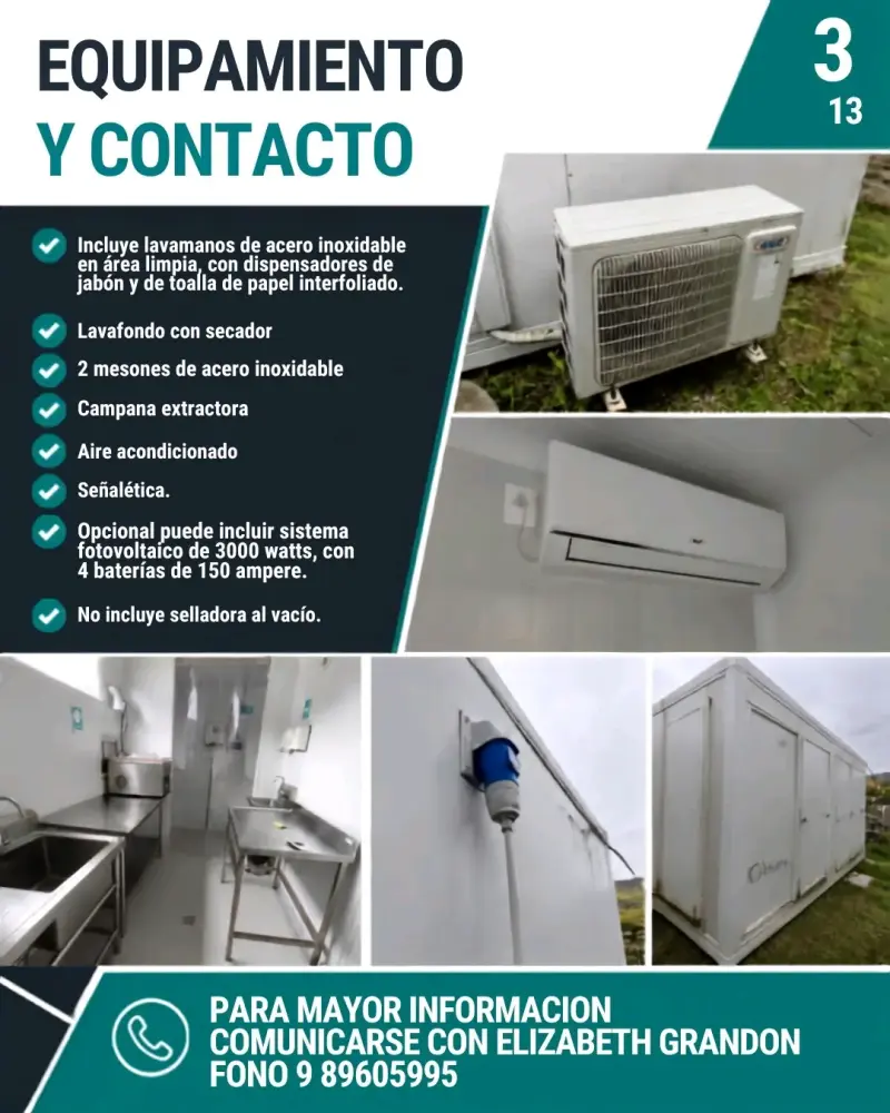 Sala de Procesos Equipada 5x2 mts - 3