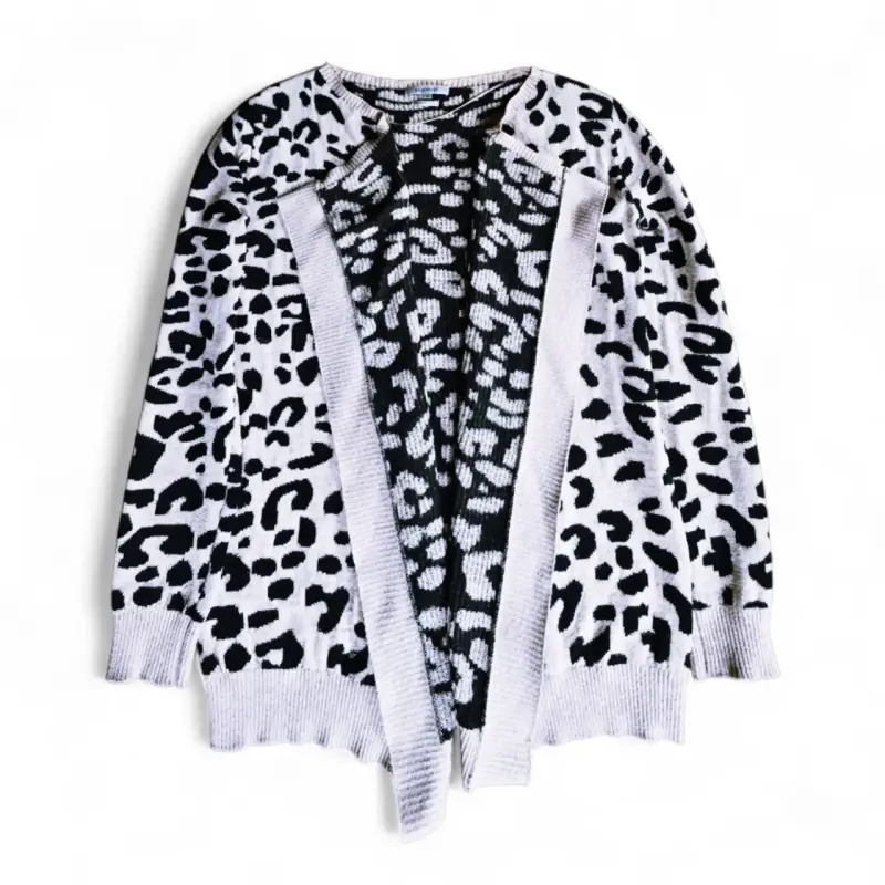 Cárdigan Basement Animal Print Talla S - 1