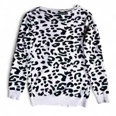 Cárdigan Basement Animal Print Talla S - miniatura 2