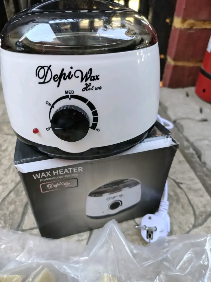 Calentador de cera DepiWax con cera incluida - 3