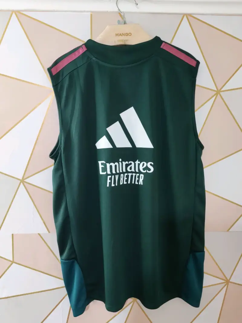 Camiseta sin mangas Real Madrid Adidas verde - 2