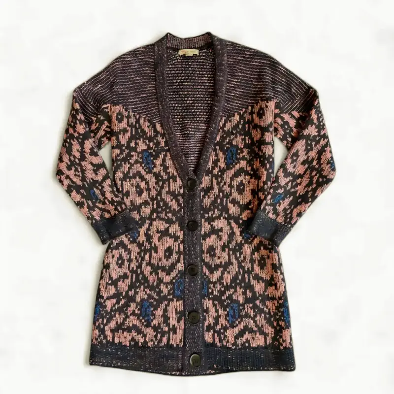 Cárdigan Robert Lewis Lurex Talla S con Botones - 1