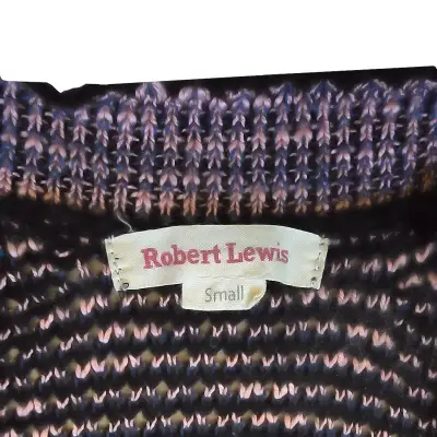 Cárdigan Robert Lewis Lurex Talla S con Botones - miniatura 3