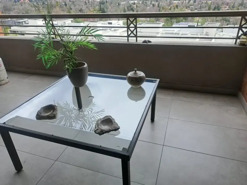 mesa de vidrio terraza - 1