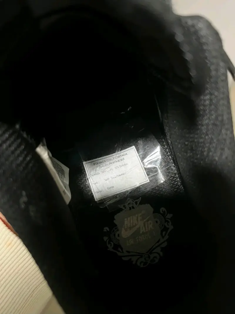 Zapatillas deportivas negras de cuero para hombre - 6