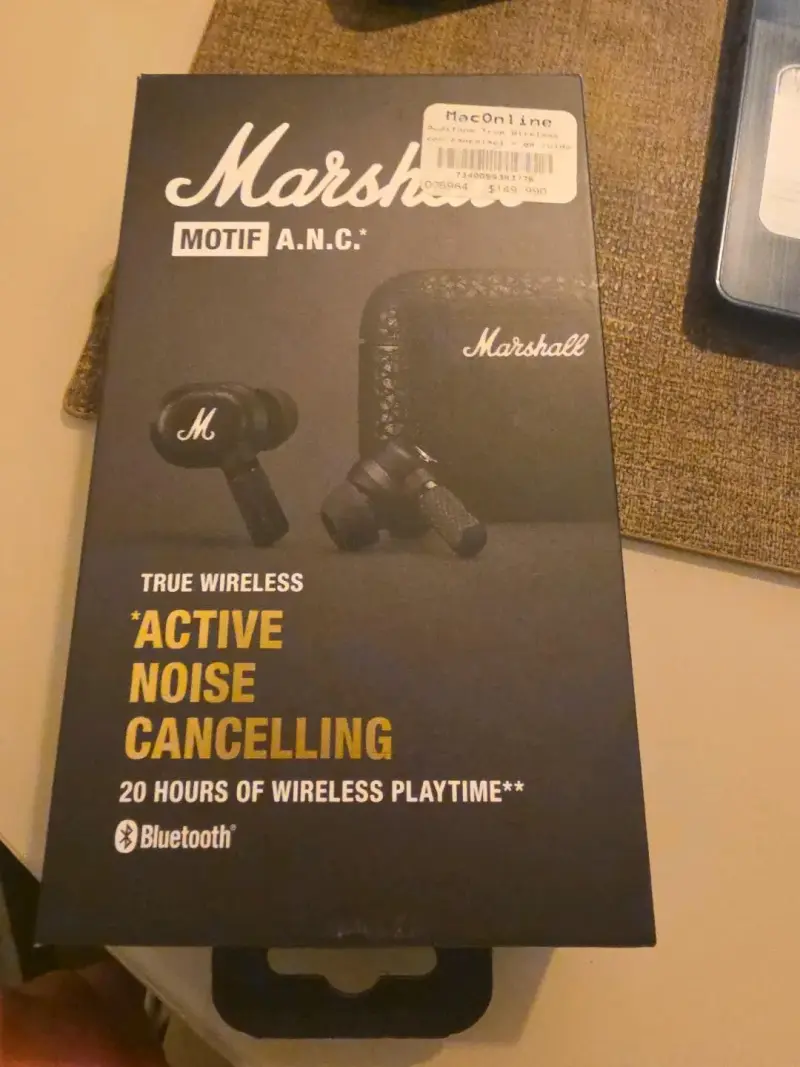 Audífonos Marshall Motif A.N.C. True Wireless - 3