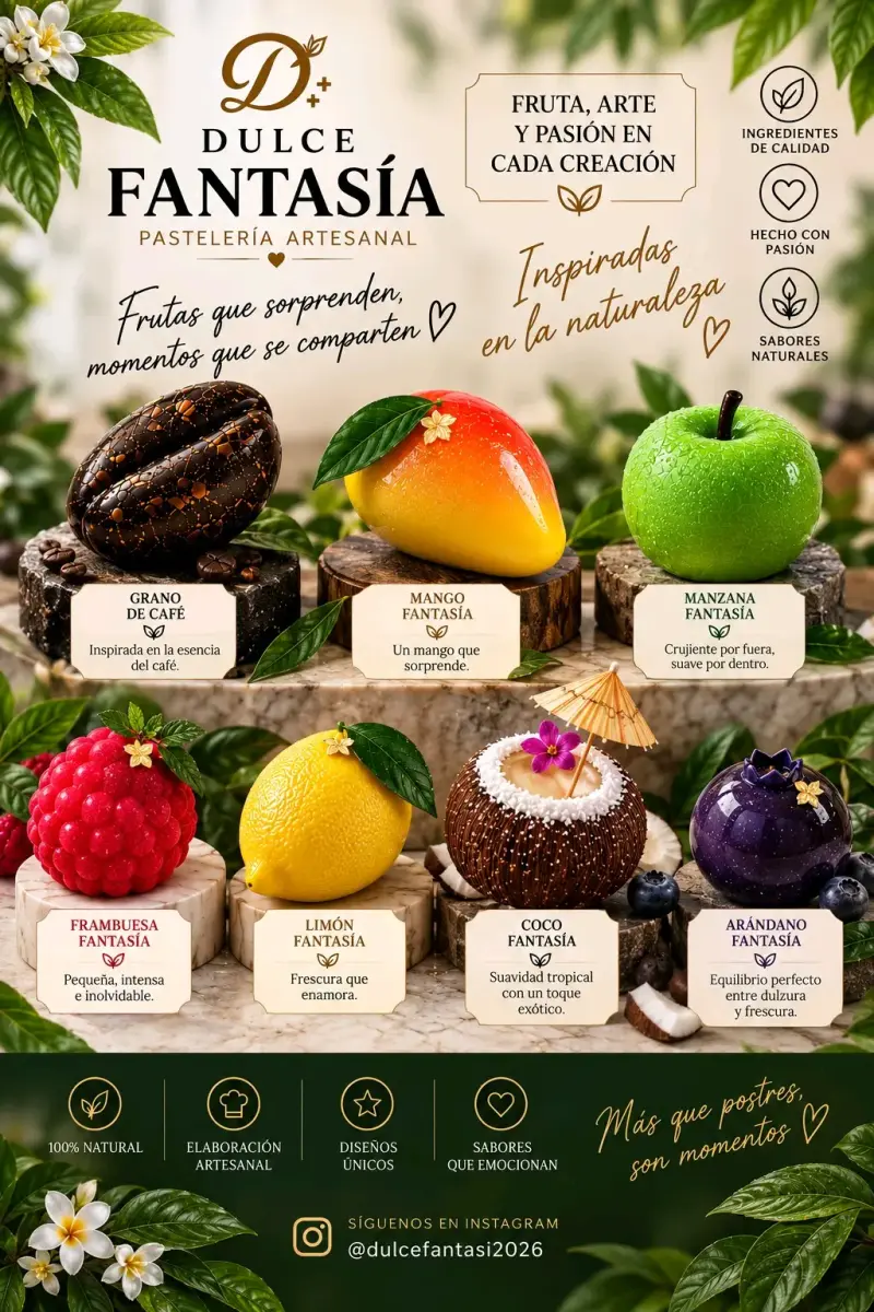 Postres Artesanales Dulce Fantasía Surtidos - 1