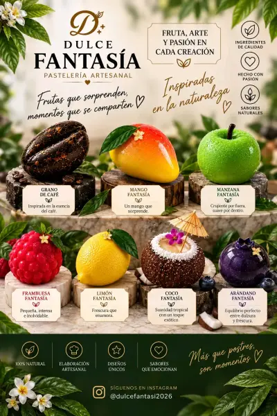 Postres Artesanales Dulce Fantasía Surtidos - miniatura 1