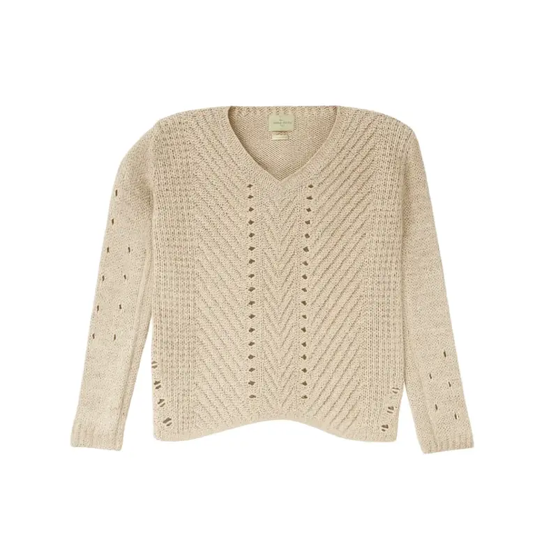 Sweater University Club Beige Talla S Tejido - 1