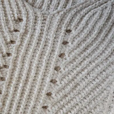 Sweater University Club Beige Talla S Tejido - miniatura 3
