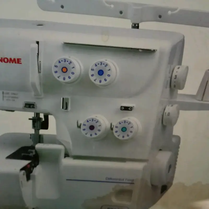 Máquina Overlock Janome 8002D con Diferencial - 2