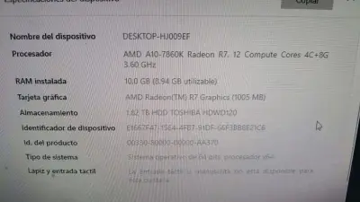 PC Gamer Gigabyte con Monitor Samsung - miniatura 3