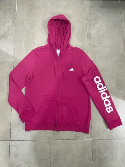 Polerón Adidas burdeo de Mujer Original - miniatura 1