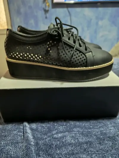 Zapatos de plataforma negros Marquis para mujer - miniatura 4