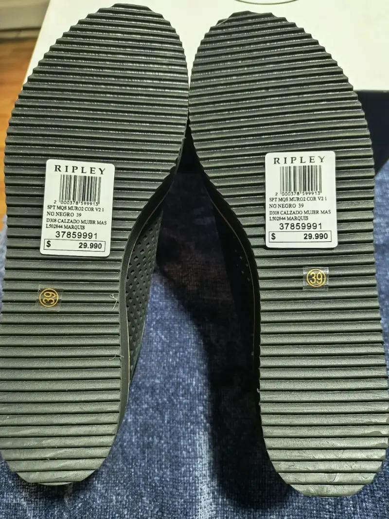 Zapatos de plataforma negros Marquis para mujer - 5