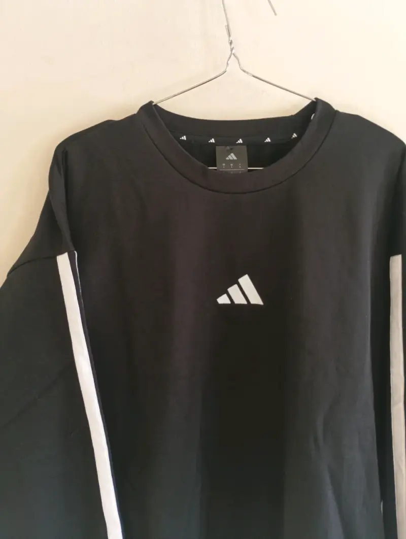 Polerón negro Adidas talla L - 1