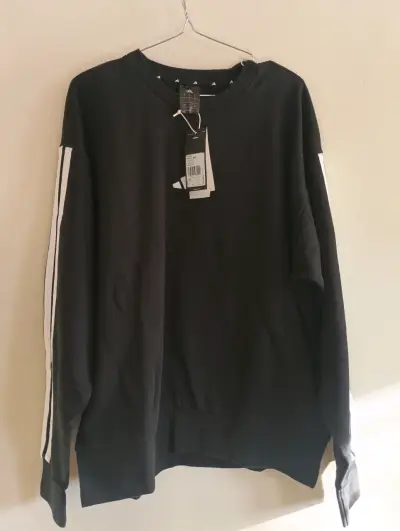 Polerón negro Adidas talla L - miniatura 5
