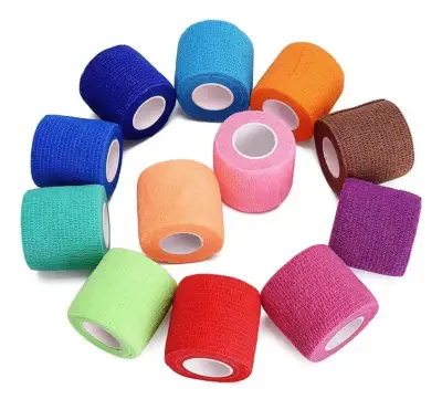 Cintas elásticas autoadhesivas de colores - miniatura 1