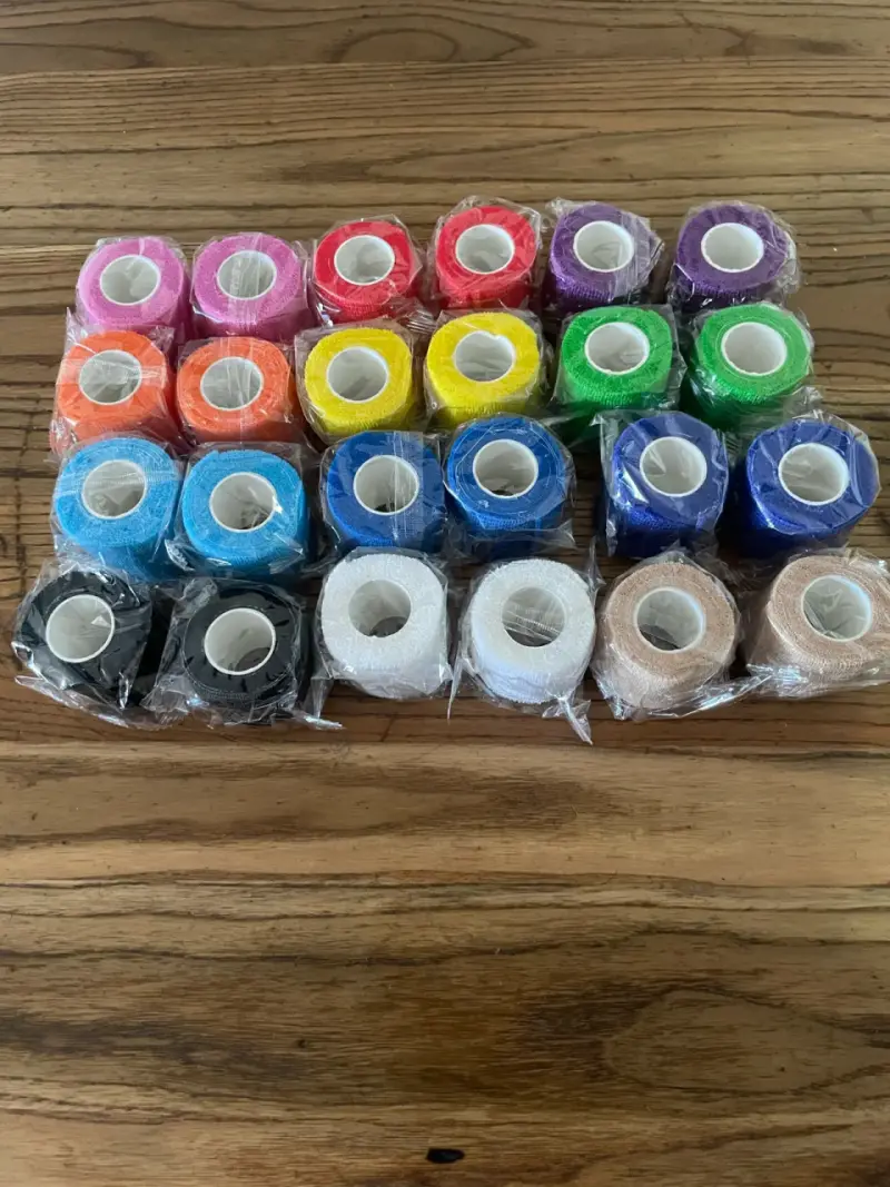 Cintas elásticas autoadhesivas de colores - 2