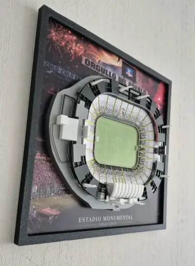 Cuadro 3D Estadio Monumental Colo-Colo - miniatura 4