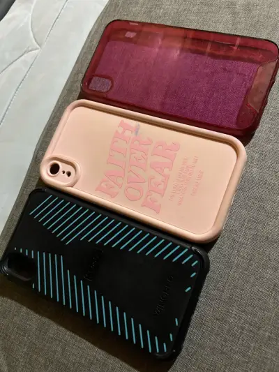 Set de 3 carcasas/fundas para iPhone XR - miniatura 2