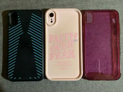 Set de 3 carcasas/fundas para iPhone XR - miniatura 3