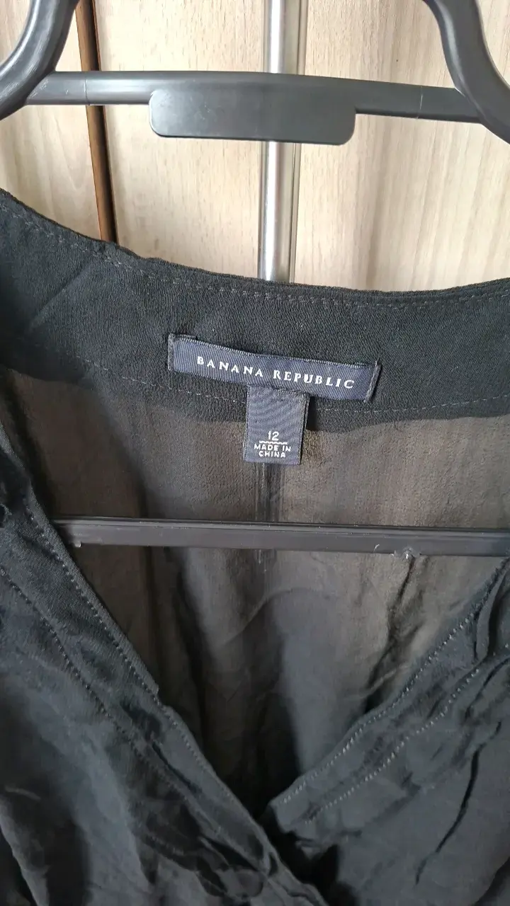 Vestido negro Banana Republic talla S - 2