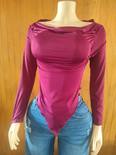 Polera asimétrica - miniatura 1