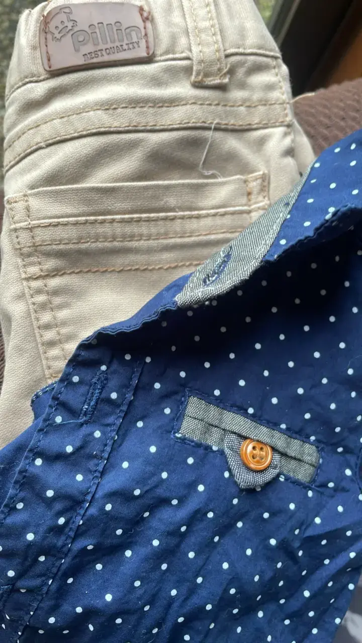 Conjunto  camisa y pantalón 6 meses - 5