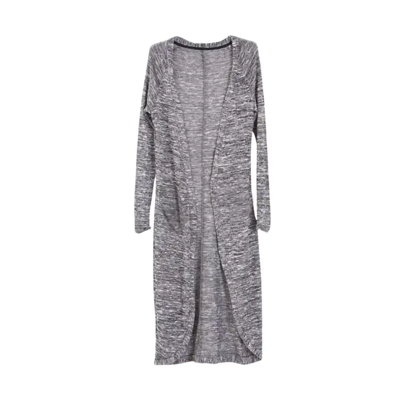 Cardigan Largo Urb Woman Gris Jaspeado Talla XS - 1
