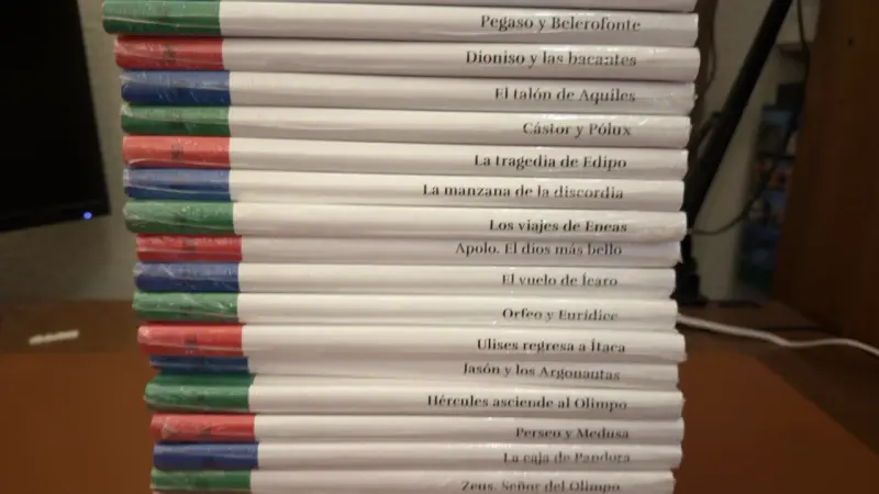 Colección de libros mitología griega y romana - 3