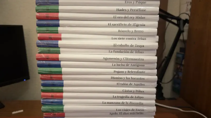 Colección de libros mitología griega y romana - 4