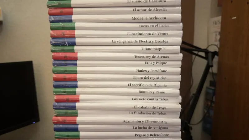 Colección de libros mitología griega y romana - 5