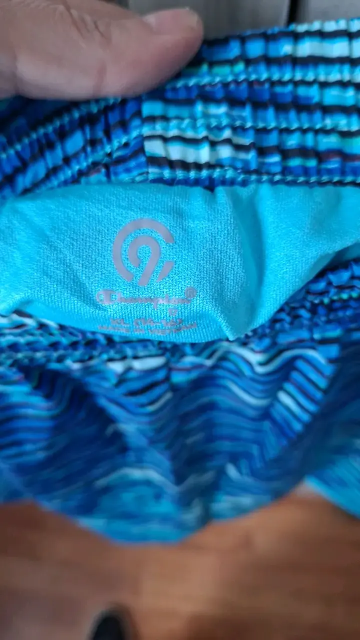 Shorts deportivos azules campeones talla 16 - 2