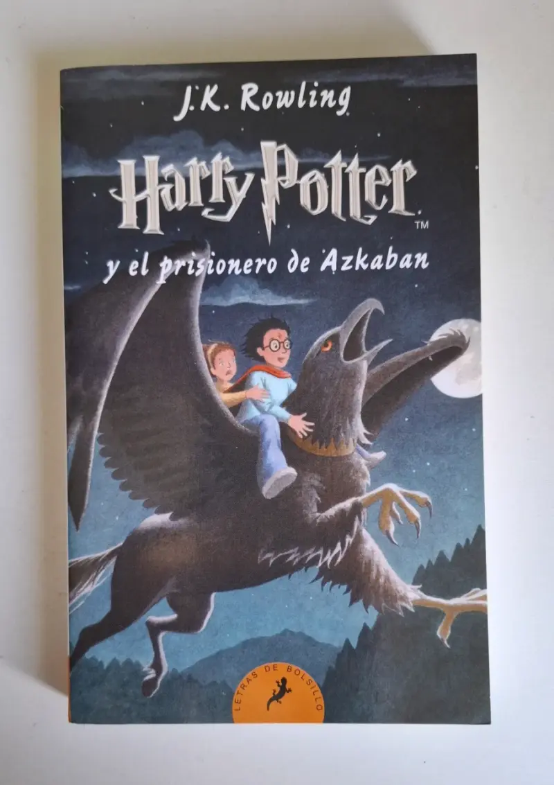 Libro Harry Potter y el Prisionero de Azkaban