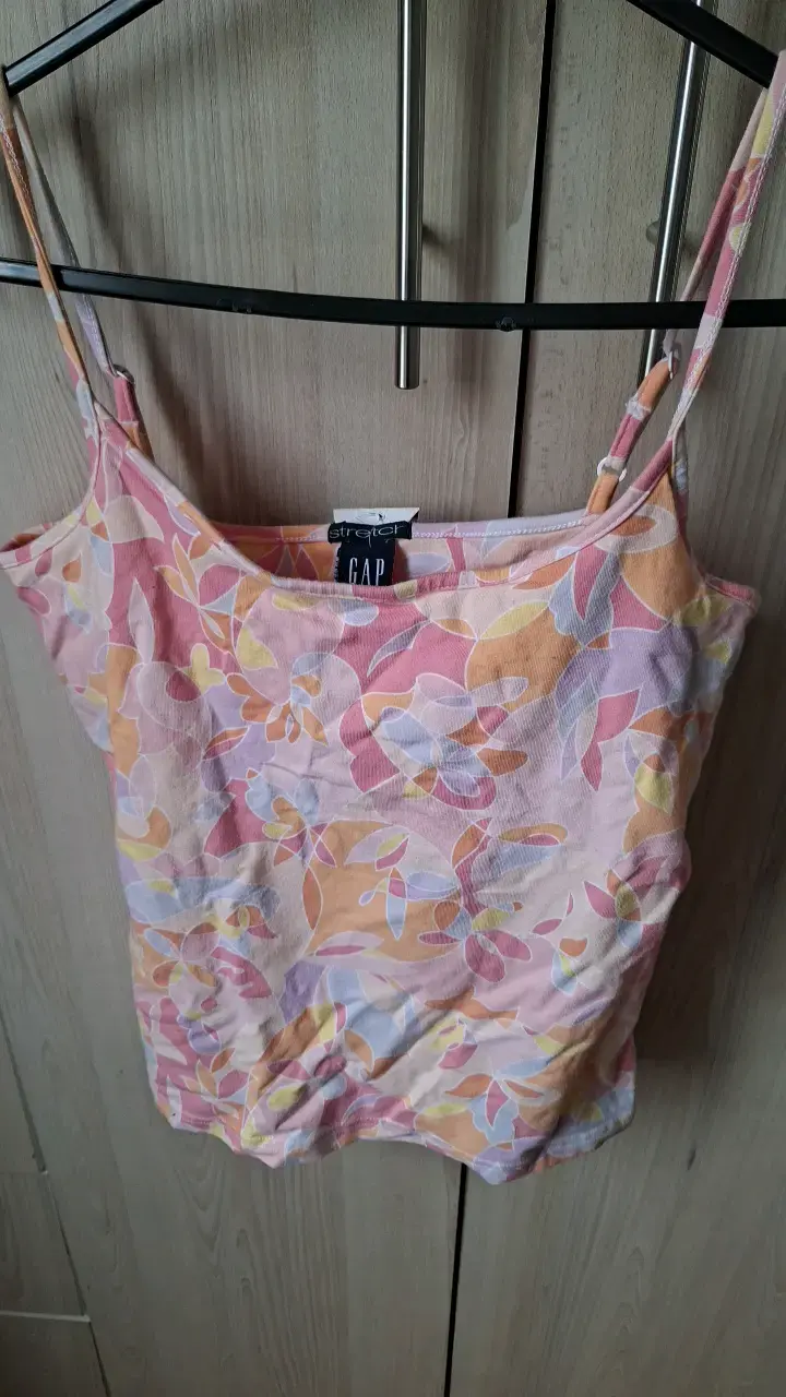 Polera de tirantes estampada GAP para mujer - 1