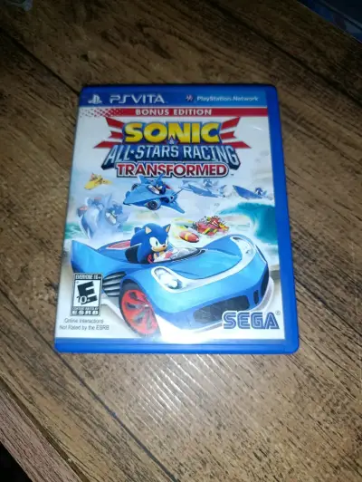Sonic All-Stars Racing Transformed PS Vita Usado - miniatura 1